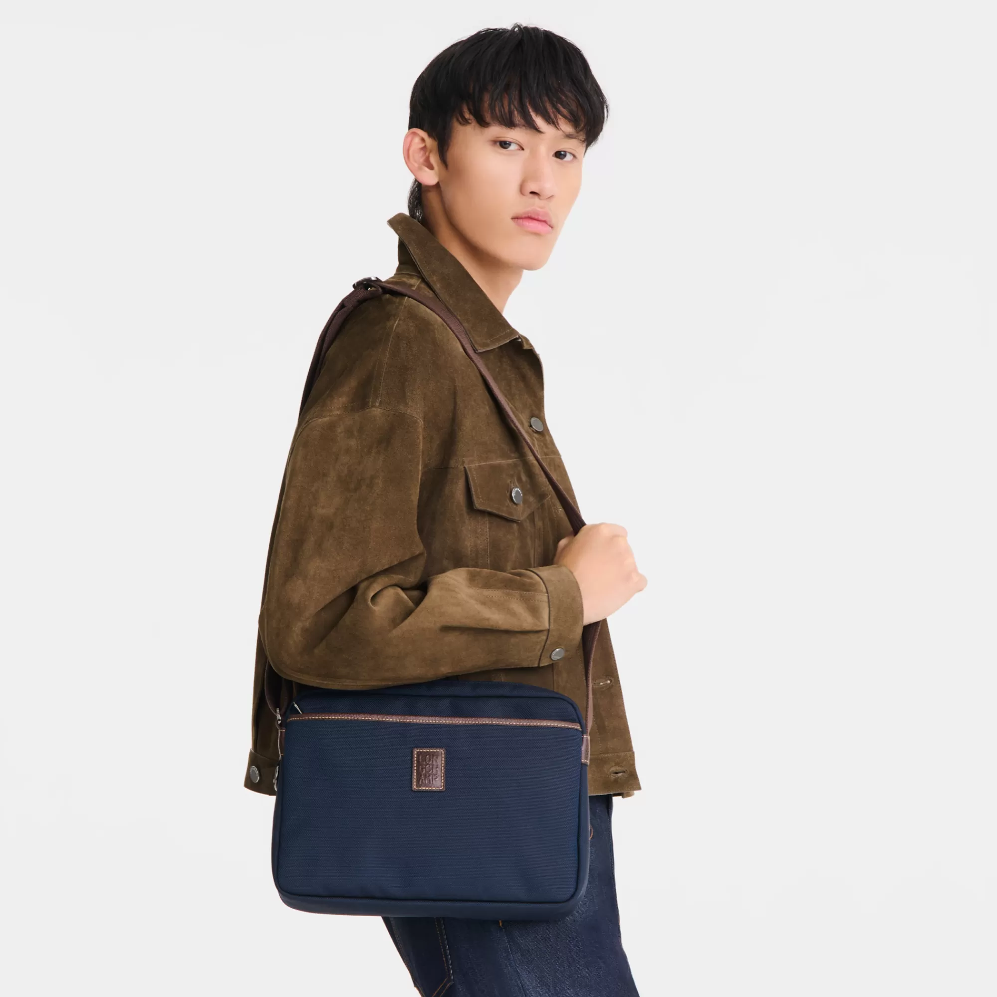 Hombre Longchamp Boxford Bolsa para cámara M