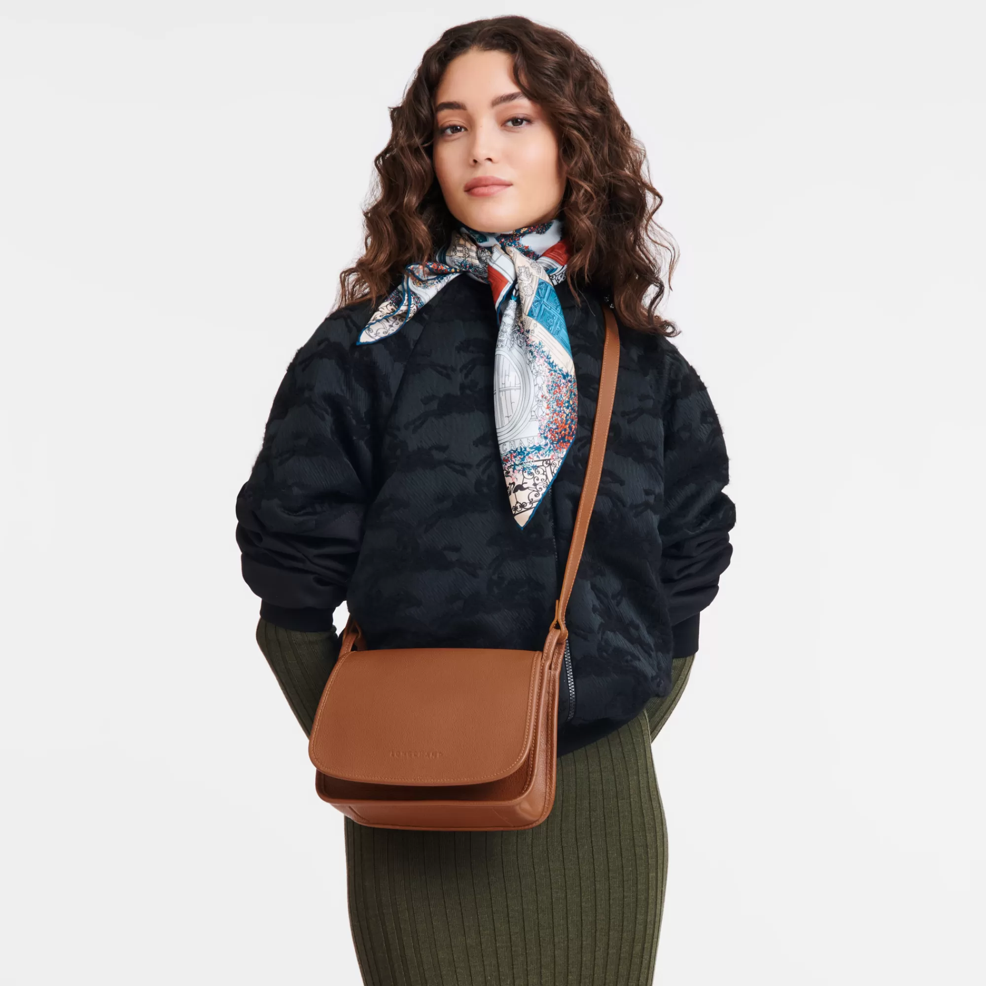 Mujer Longchamp Le Foulonné Bolso bandolera M