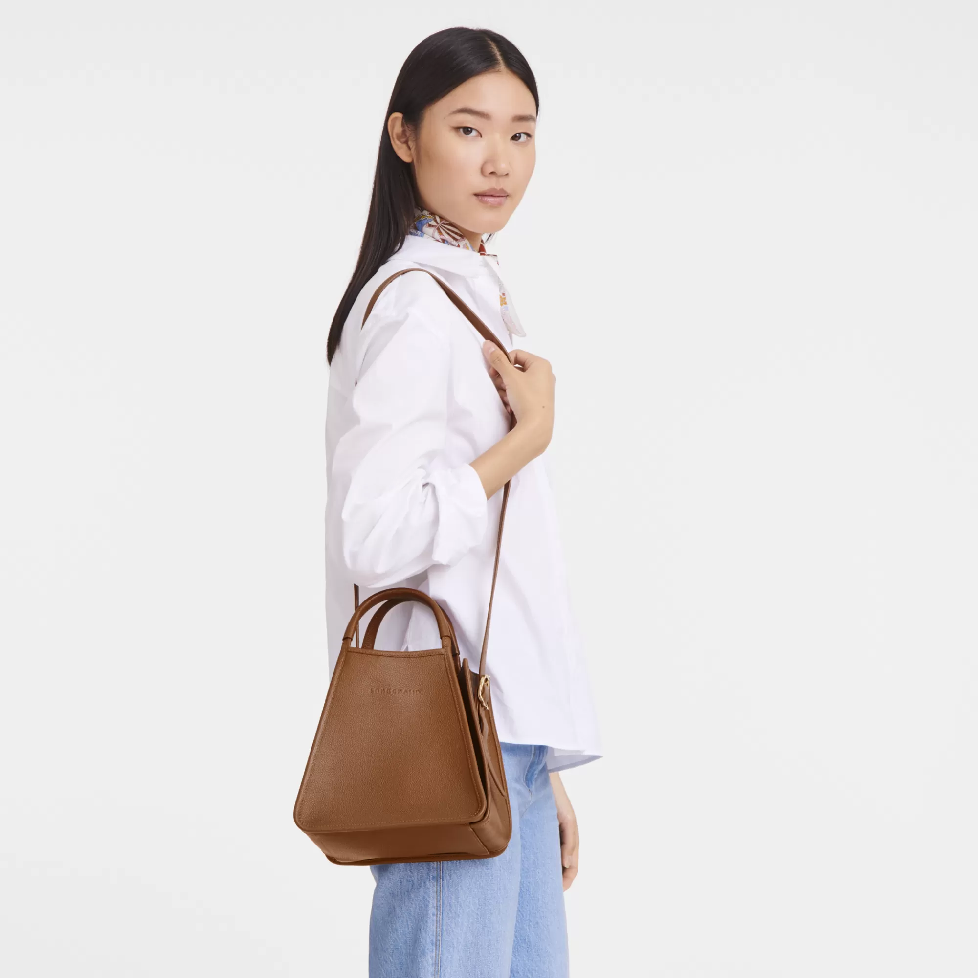 Mujer Longchamp Le Foulonné Bolso con asa superior S