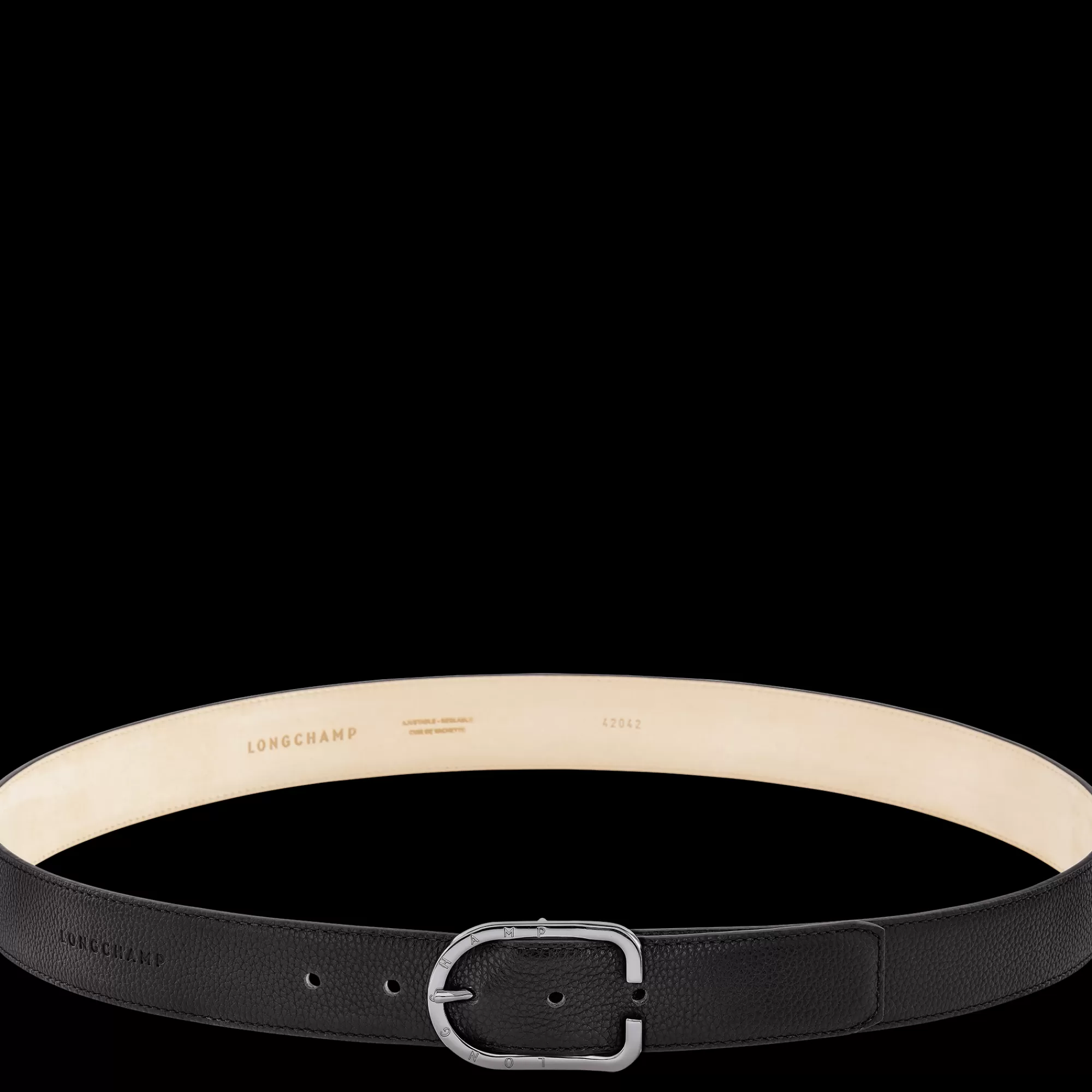 Hombre Longchamp Le Foulonné Cinturón de hombre
