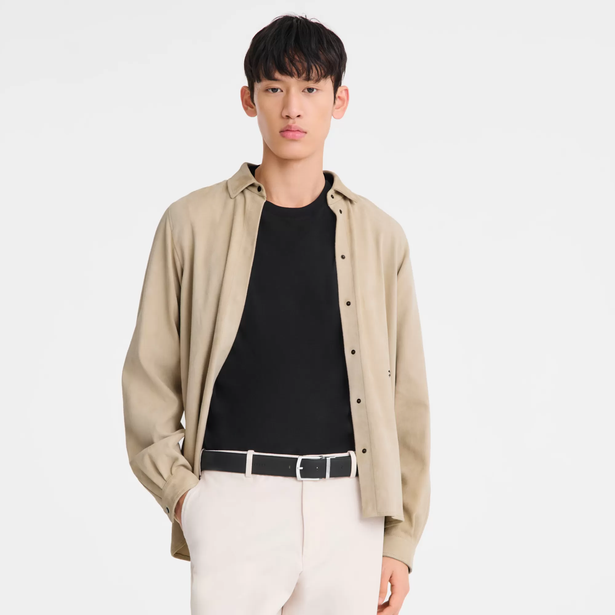 Hombre Longchamp Le Foulonné Cinturón de hombre