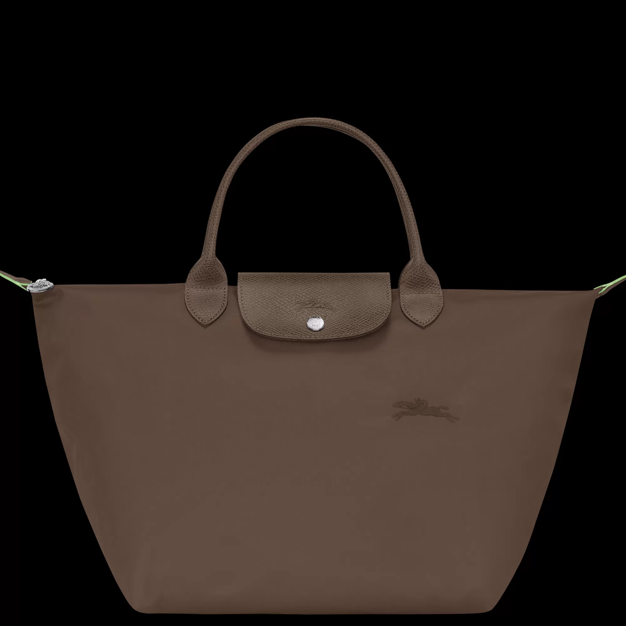 Mujer Longchamp Le Pliage Green Bolso con asa superior M