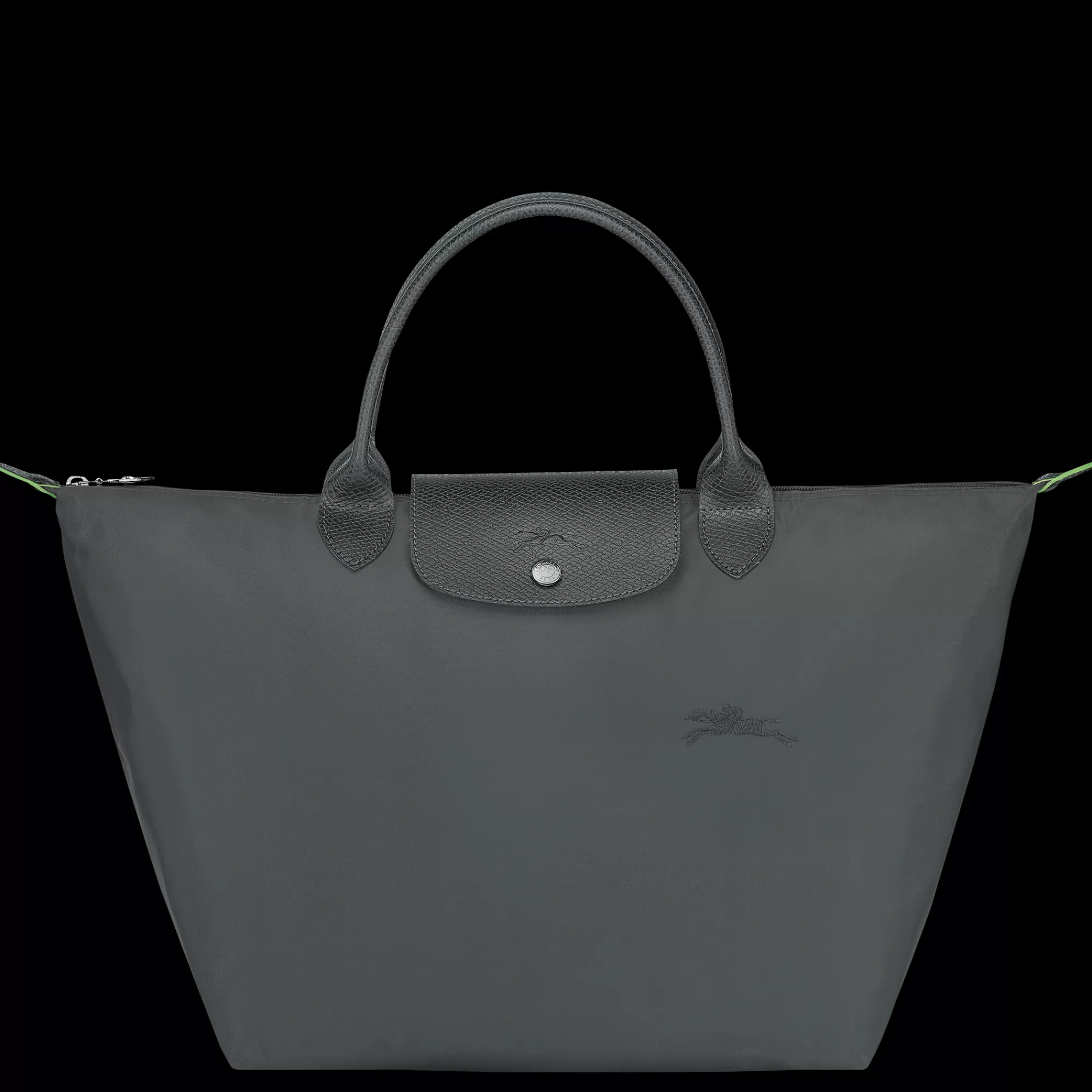 Mujer Longchamp Le Pliage Green Bolso con asa superior M