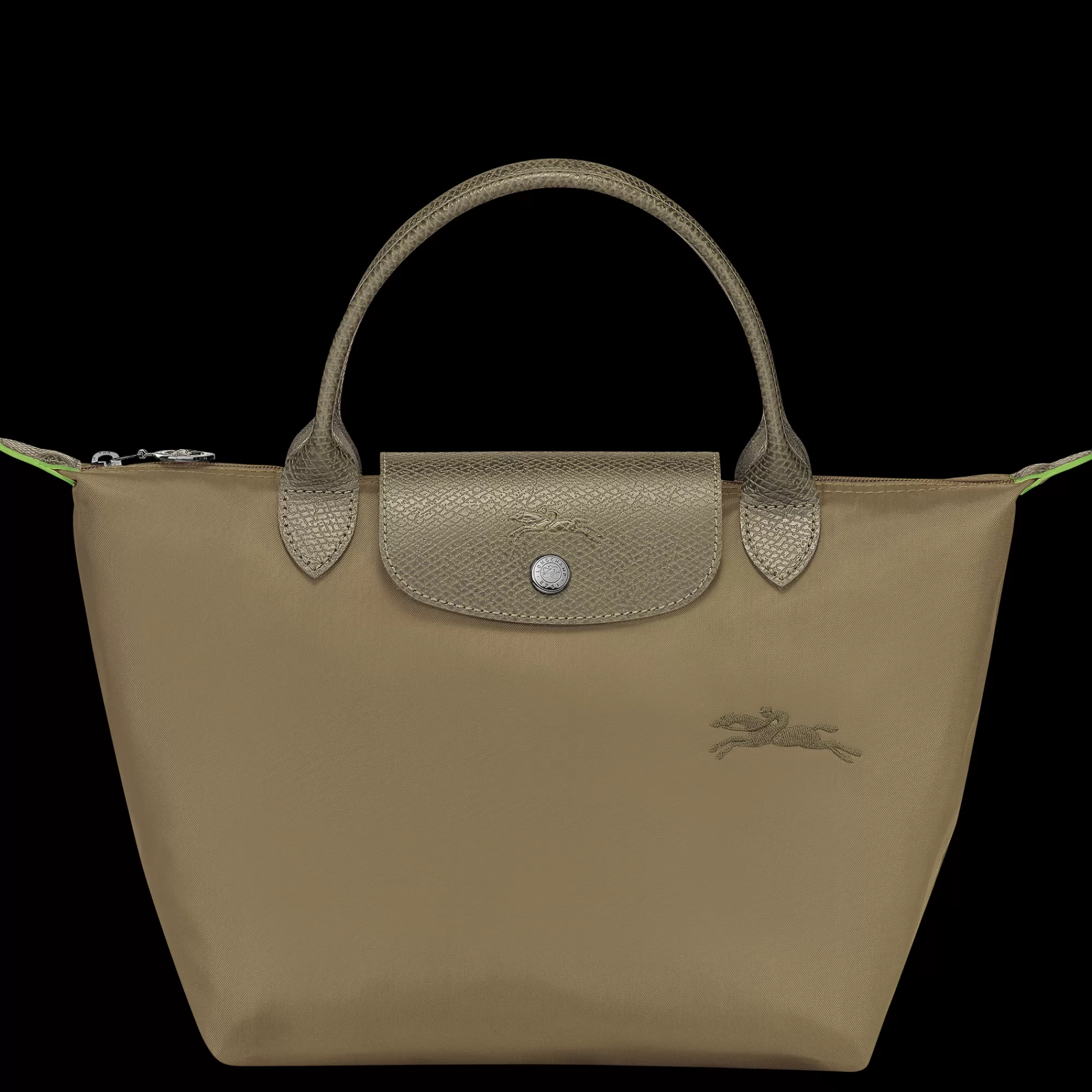 Mujer Longchamp Le Pliage Green Bolso con asa superior S