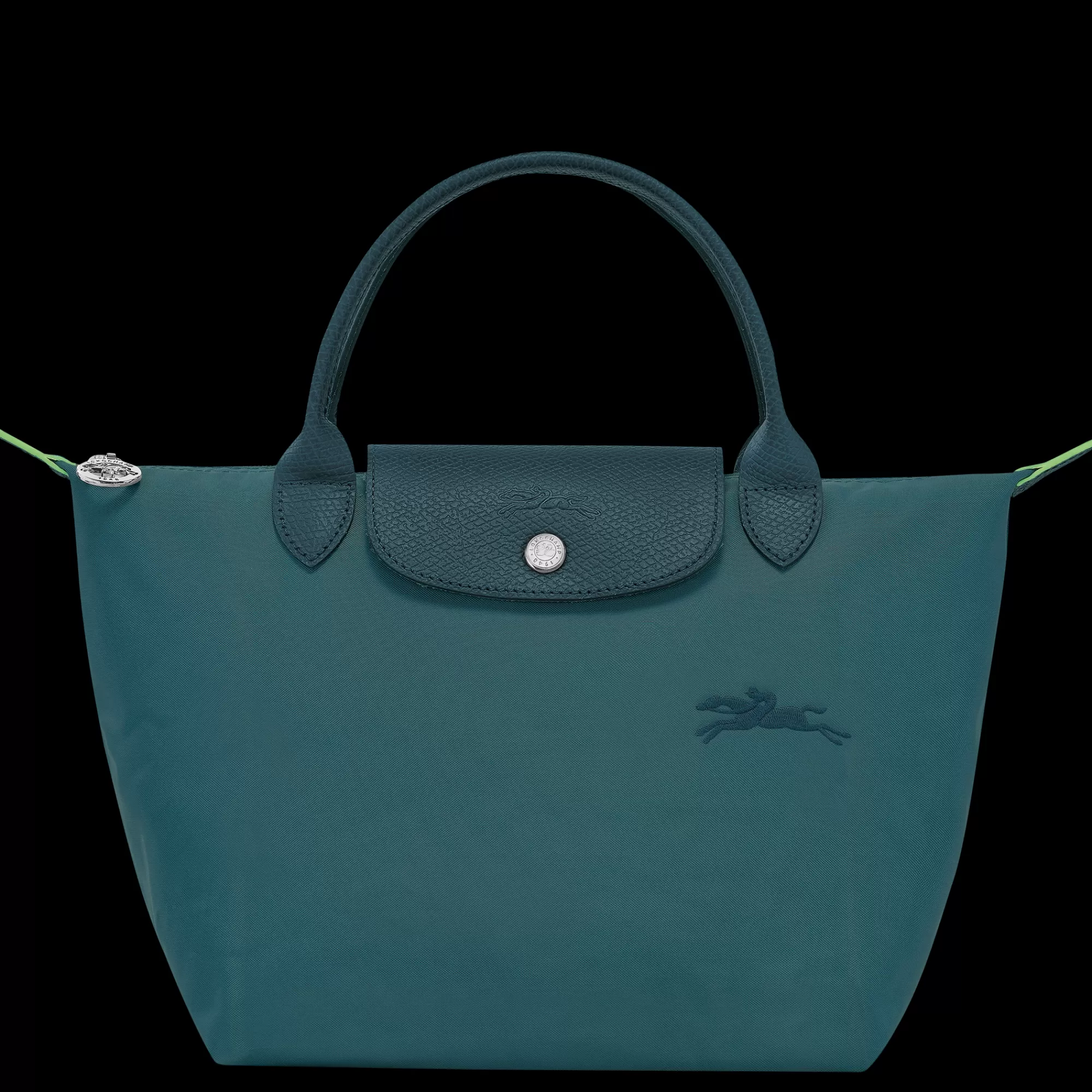 Mujer Longchamp Le Pliage Green Bolso con asa superior S