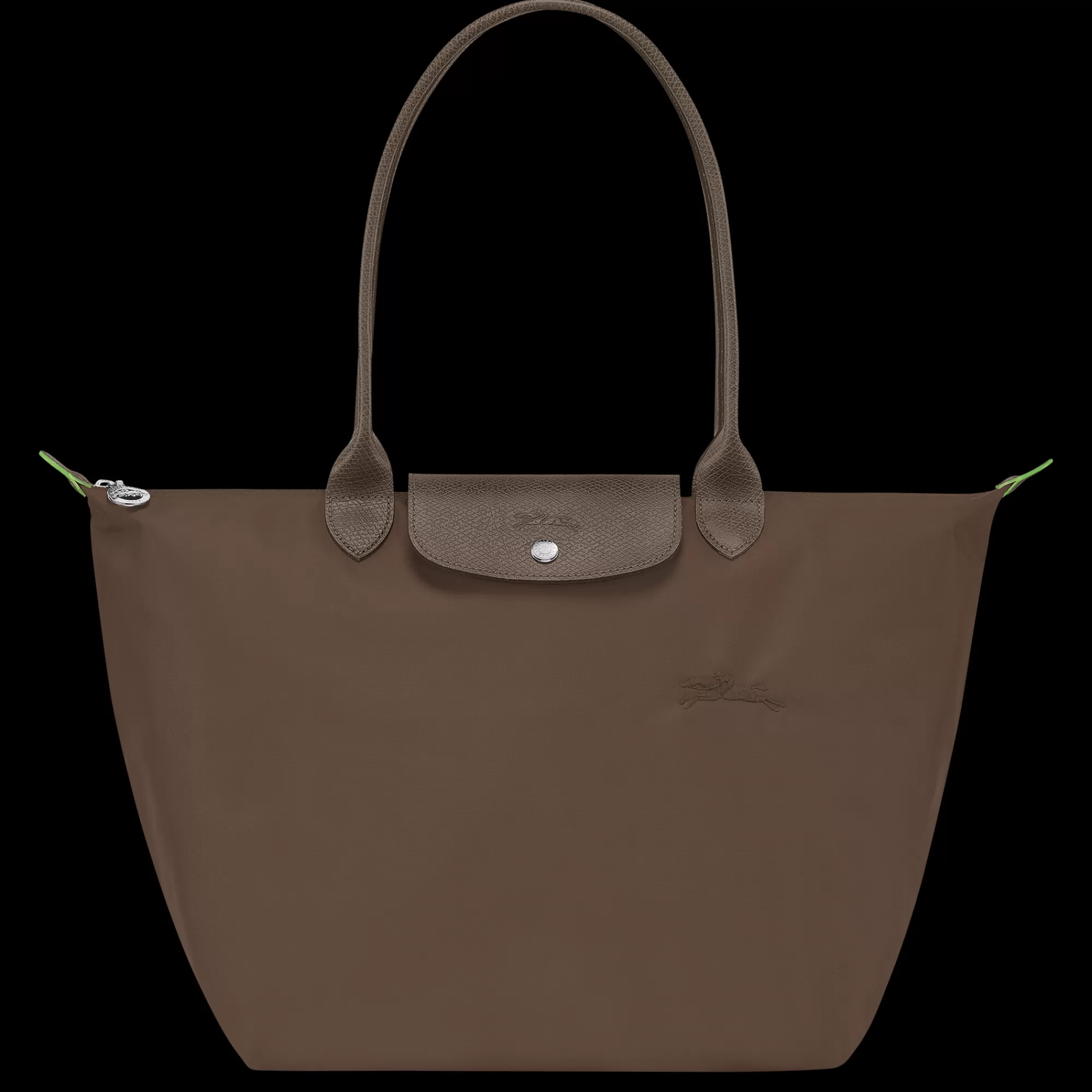 Mujer Longchamp Le Pliage Green Bolso de hombro L