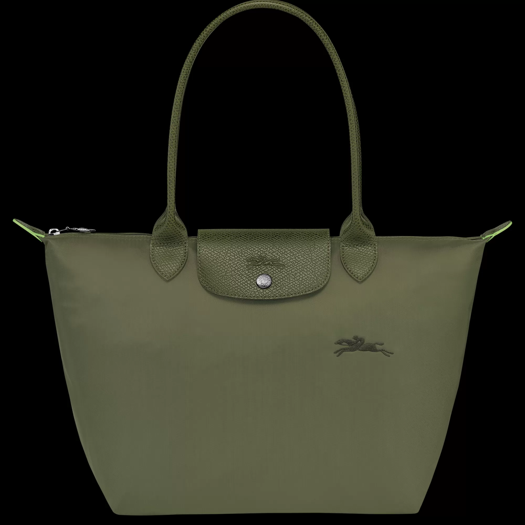 Mujer Longchamp Le Pliage Green Bolso de hombro M