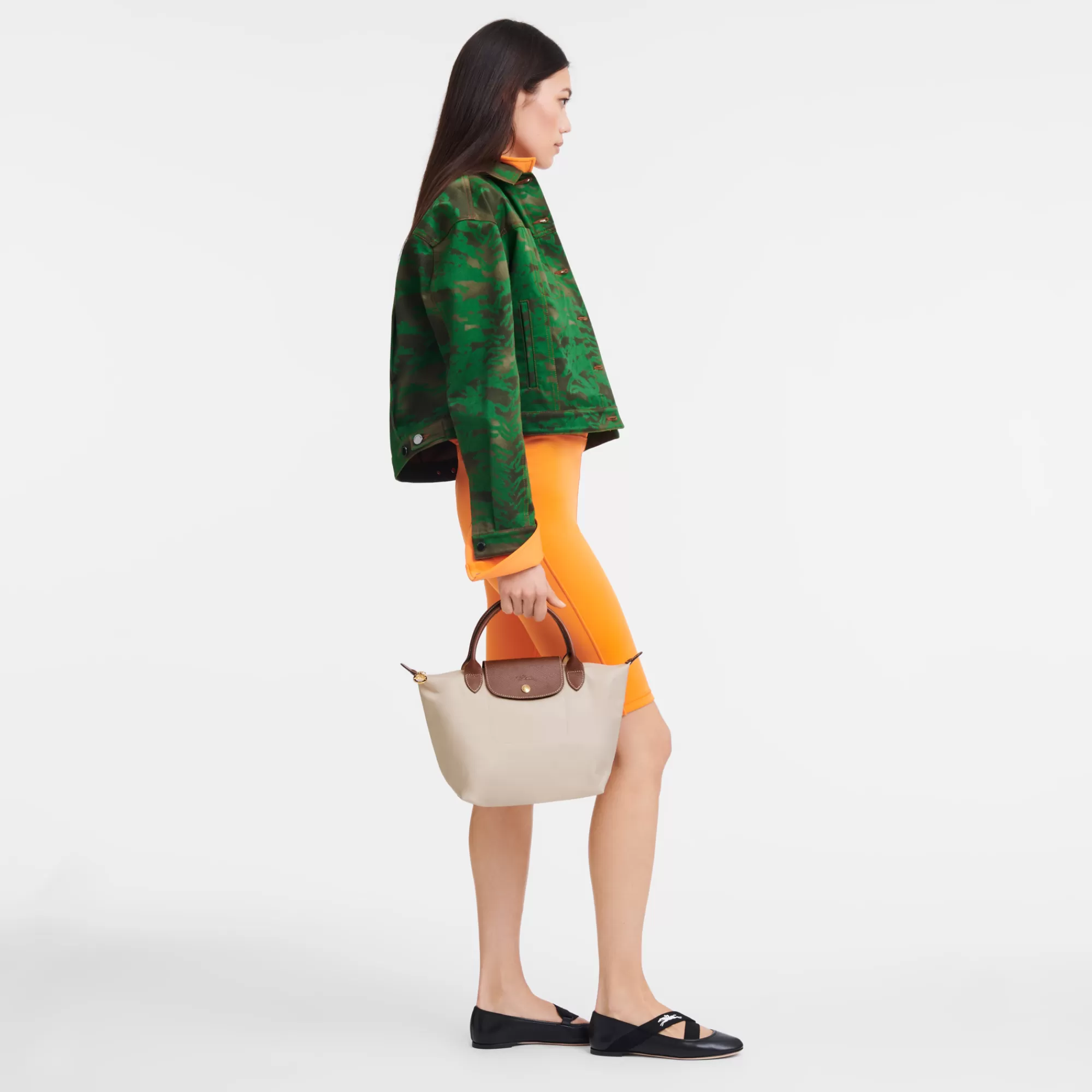Mujer Longchamp Le Pliage Original Bolso con asa superior S
