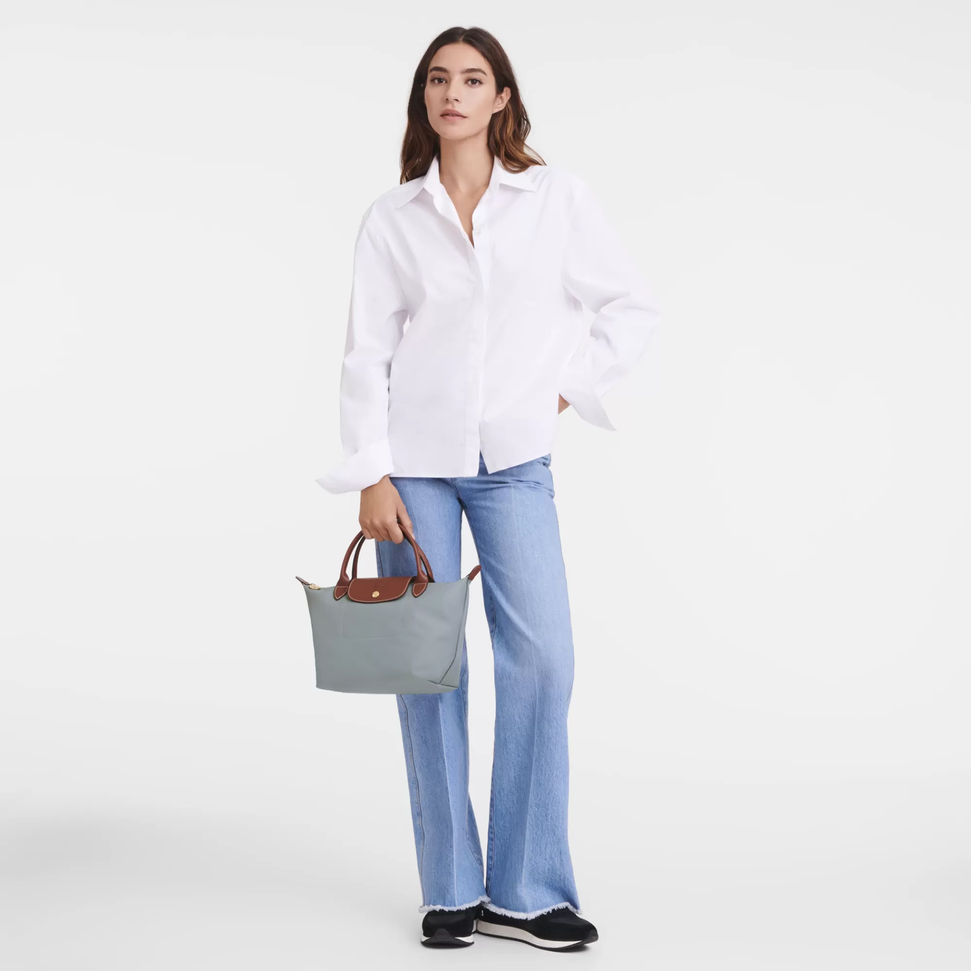 Mujer Longchamp Le Pliage Original Bolso con asa superior S