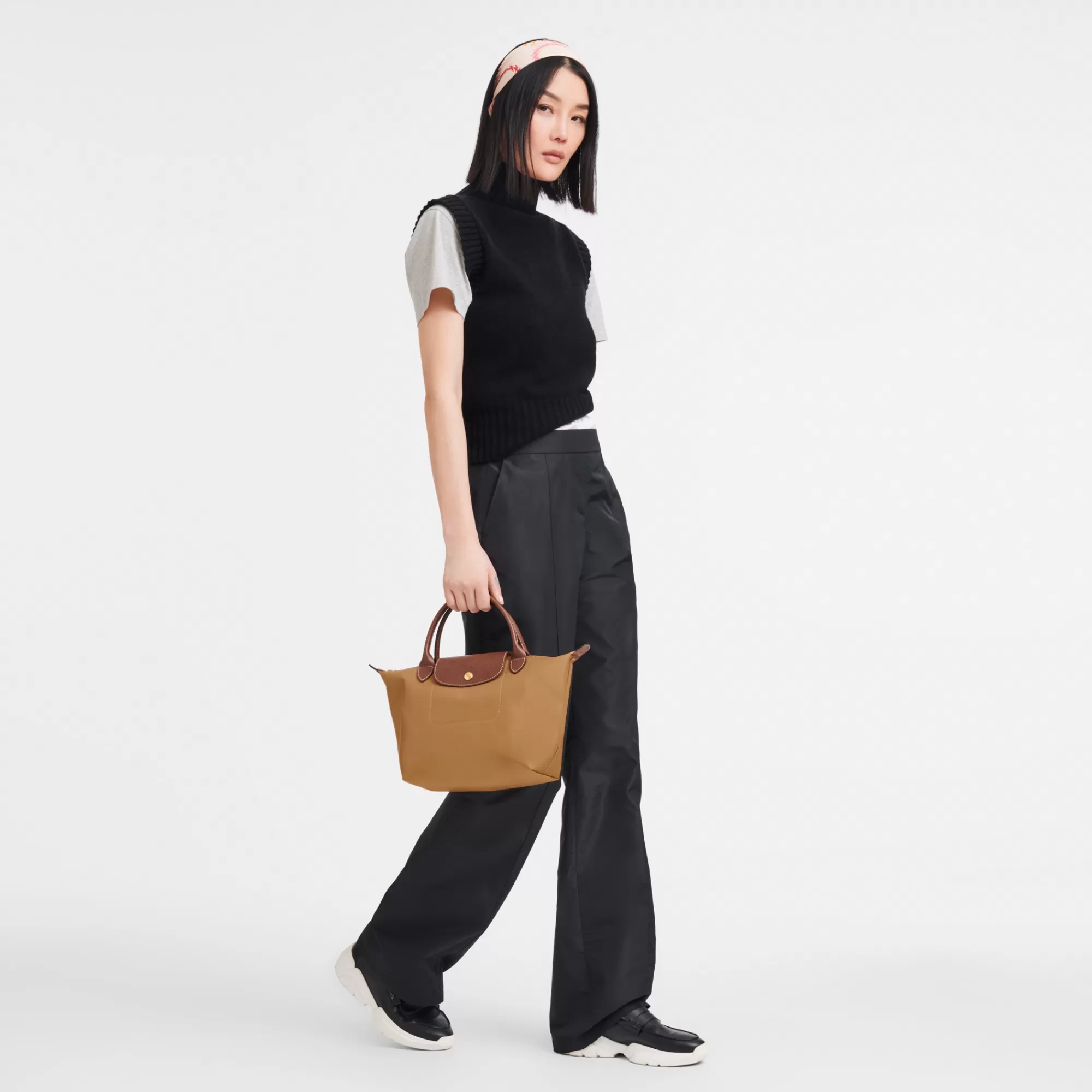 Mujer Longchamp Le Pliage Original Bolso con asa superior S