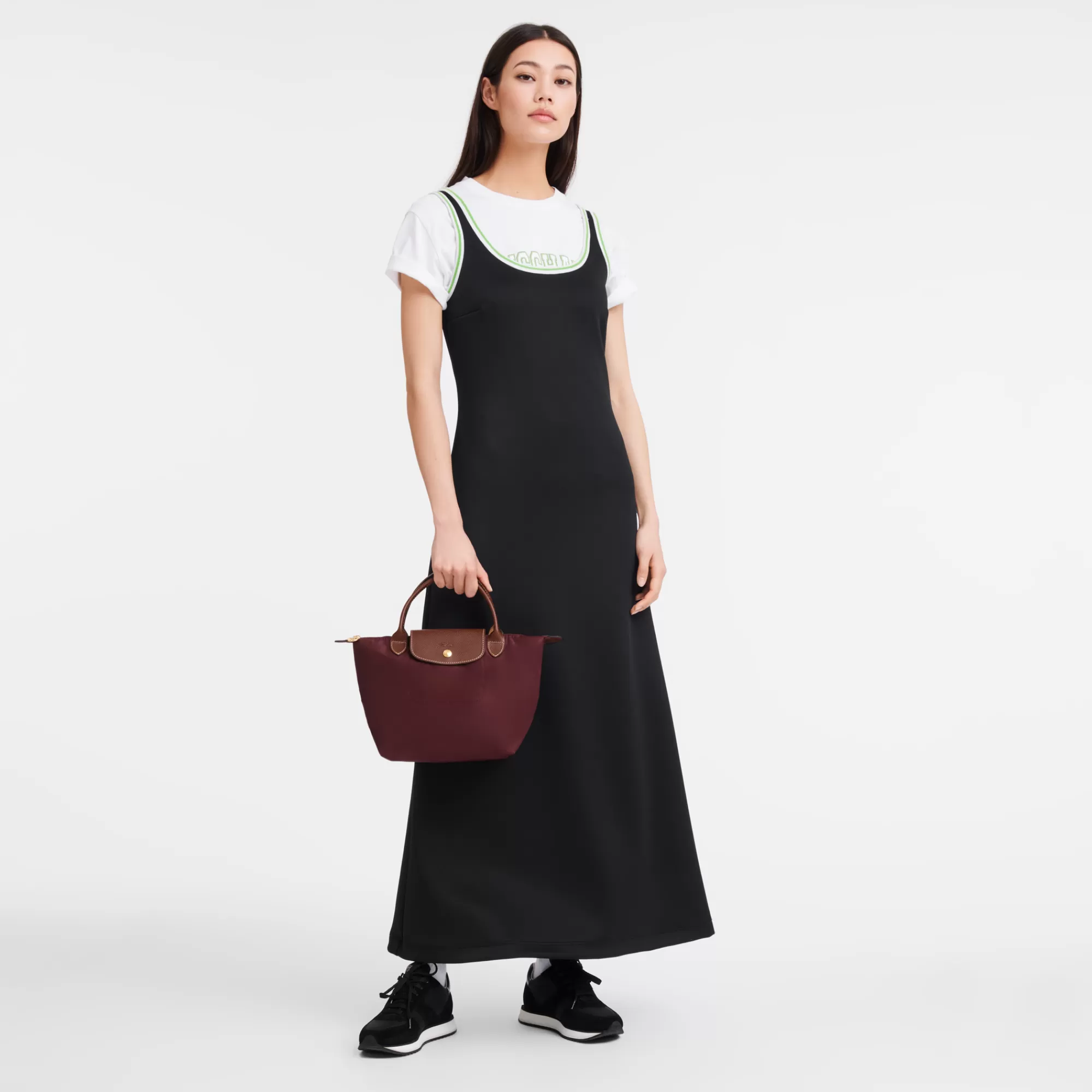 Mujer Longchamp Le Pliage Original Bolso con asa superior S