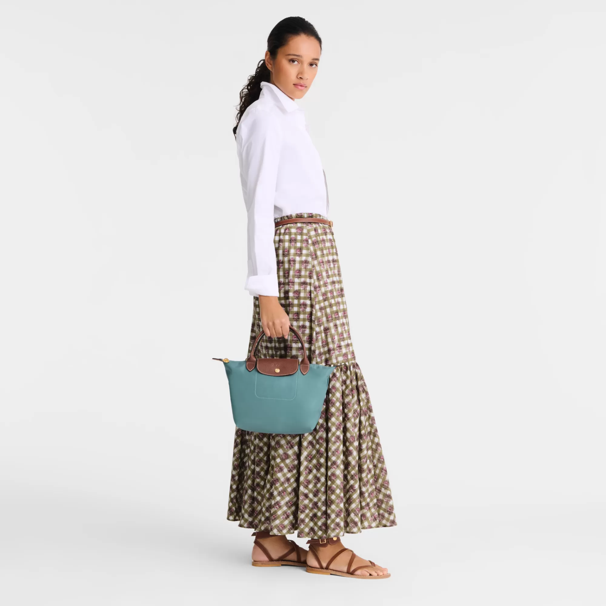 Mujer Longchamp Le Pliage Original Bolso con asa superior S