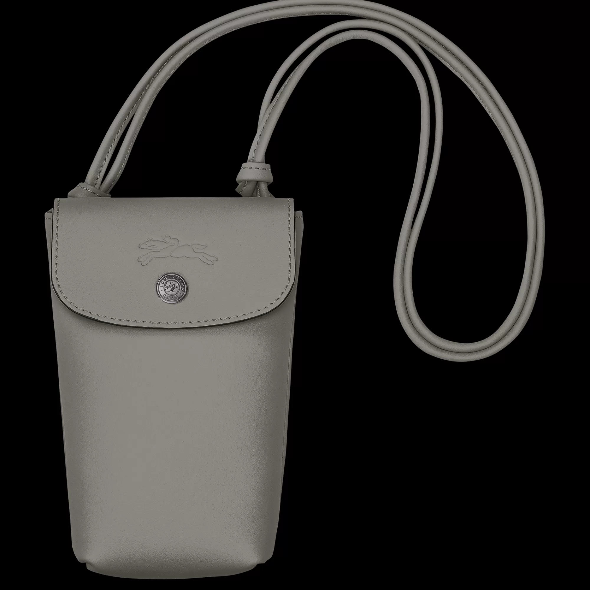 Mujer Longchamp Le Pliage Xtra Funda de teléfono con cordón de piel